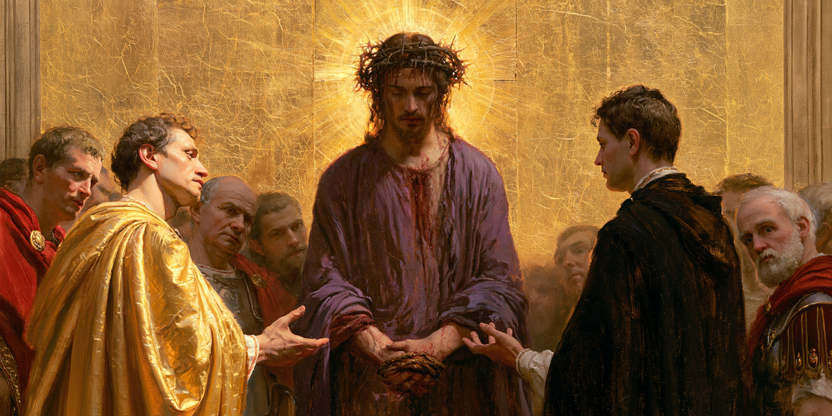 Ecce Homo - Sacred Gold · Landscape n° 15 - Christian art