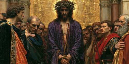 Ecce Homo - Sacred Gold · Landscape n° 16 - Christian art