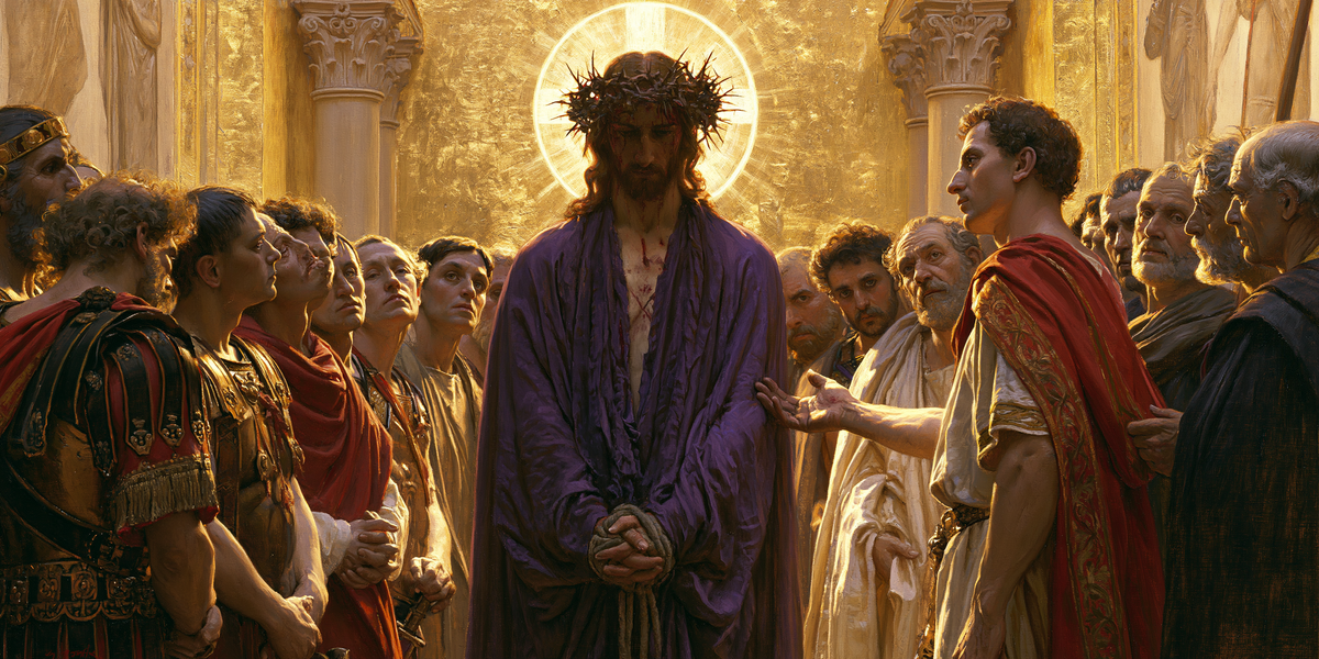 Ecce Homo - Sacred Gold · Landscape n° 17 - Christian art