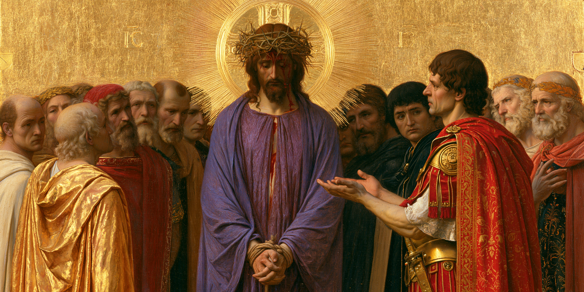 Ecce Homo - Sacred Gold · Landscape n° 18 - Christian art