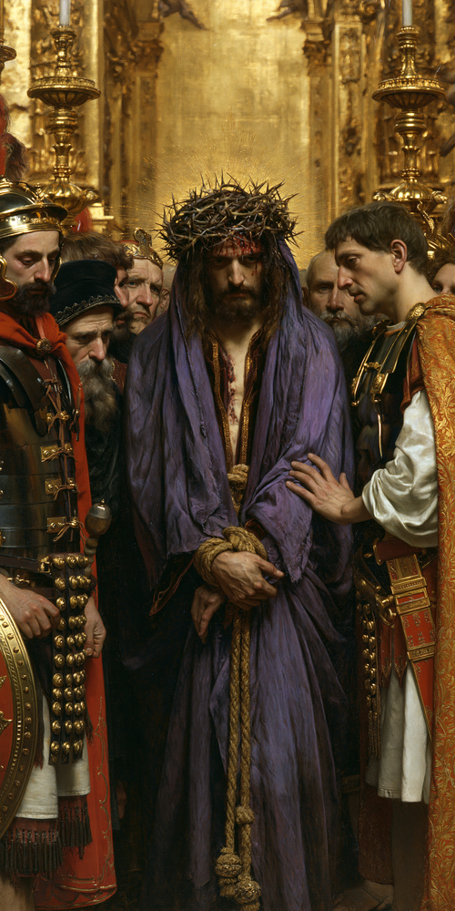 Ecce Homo - Sacred Gold · Portrait n° 3 - Christian art