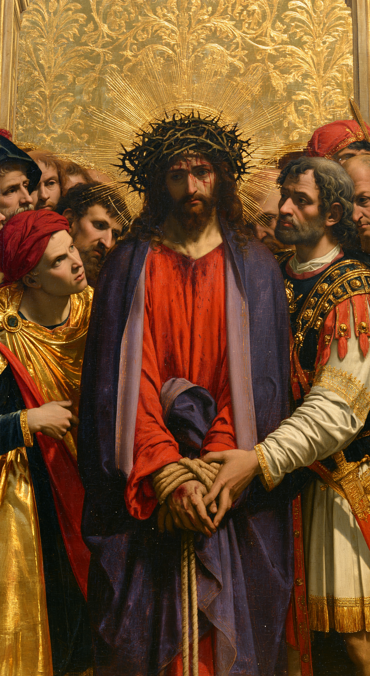 Ecce Homo - Sacred Gold · Portrait n° 4 - Christian art