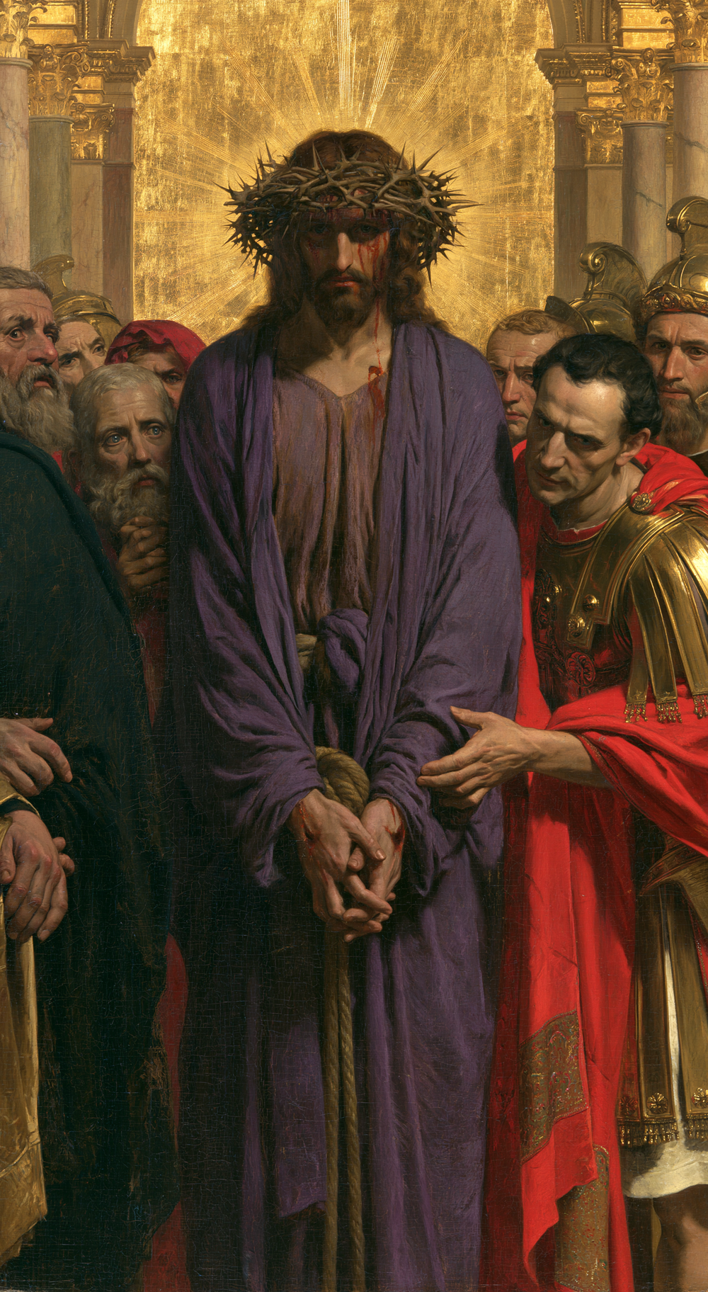 Ecce Homo - Sacred Gold · Portrait n° 5 - Christian art