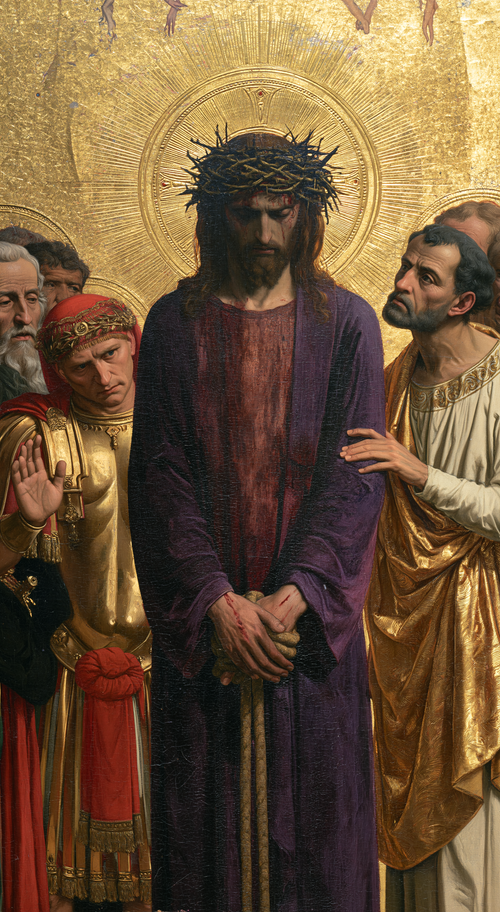 Ecce Homo - Sacred Gold · Portrait n° 6 - Christian art