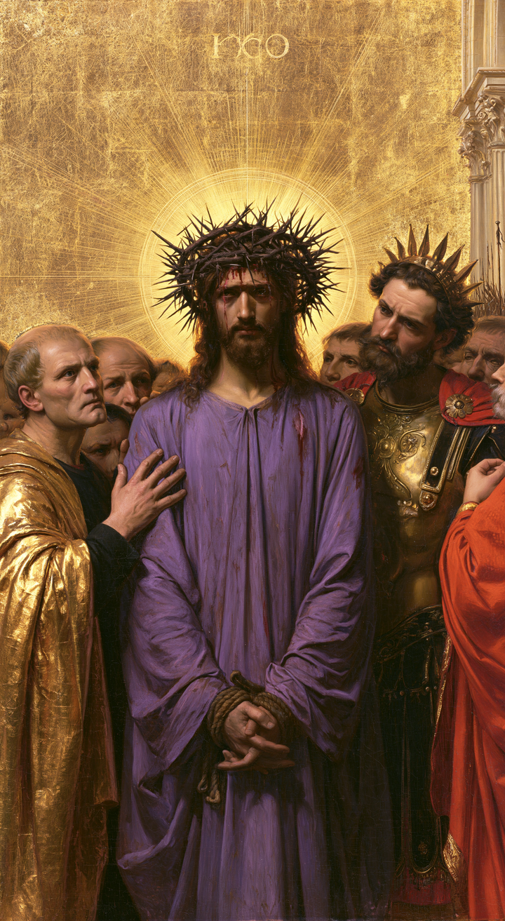 Ecce Homo - Sacred Gold · Portrait n° 7