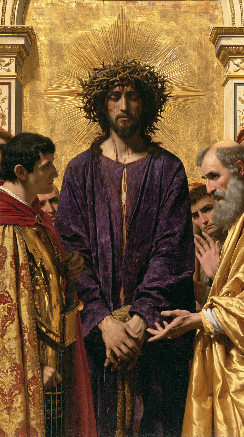 Ecce Homo - Sacred Gold · Portrait n° 9 - Christian art