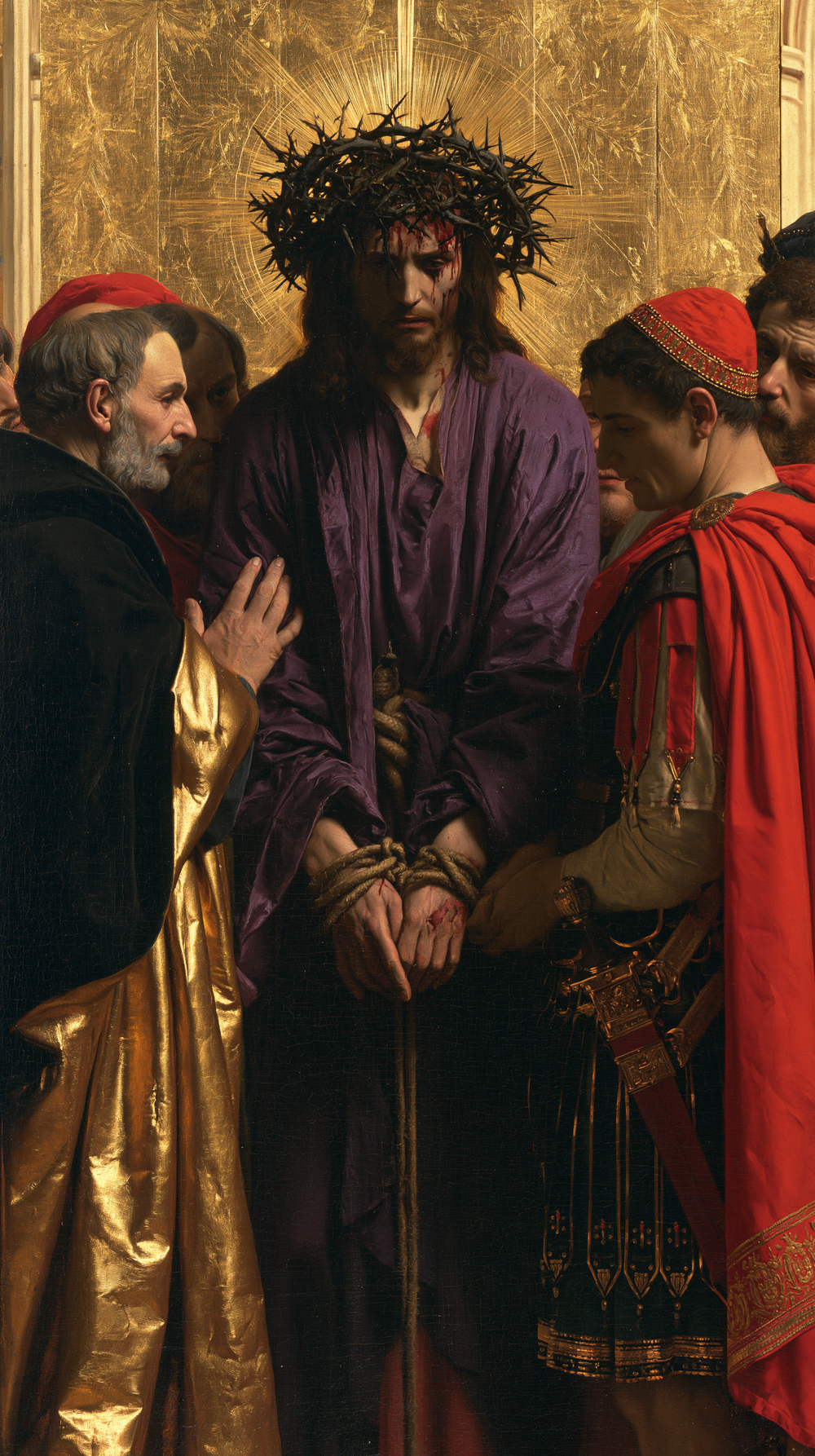Ecce Homo - Sacred Gold · Portrait n° 10 - Christian art