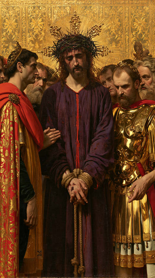 Ecce Homo - Sacred Gold · Portrait n° 11 - Christian art