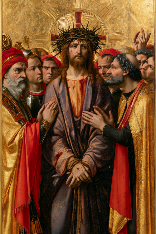 Ecce Homo - Sacred Gold · Portrait n° 12 - Christian art