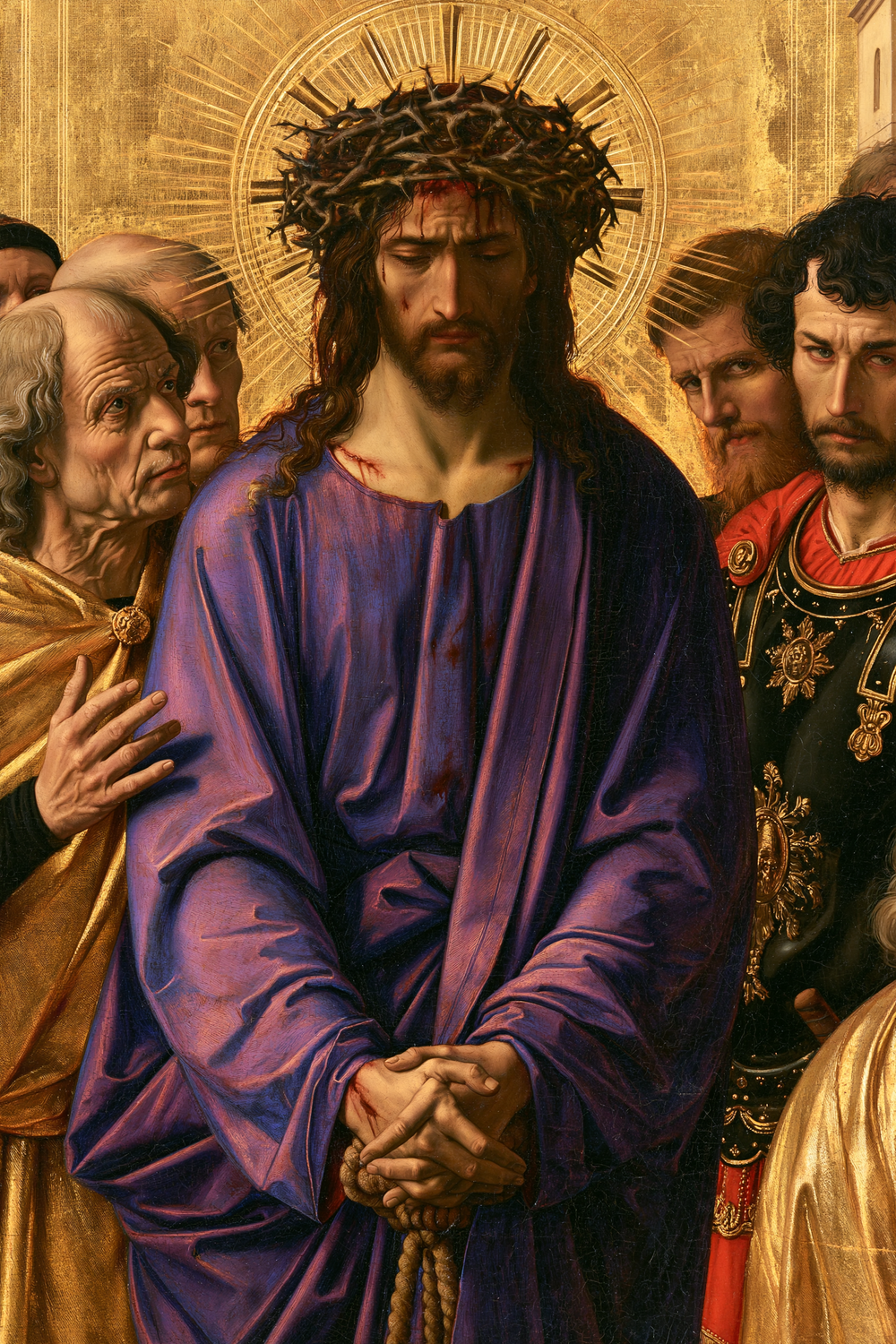 Ecce Homo - Sacred Gold · Portrait n° 13 - Christian art