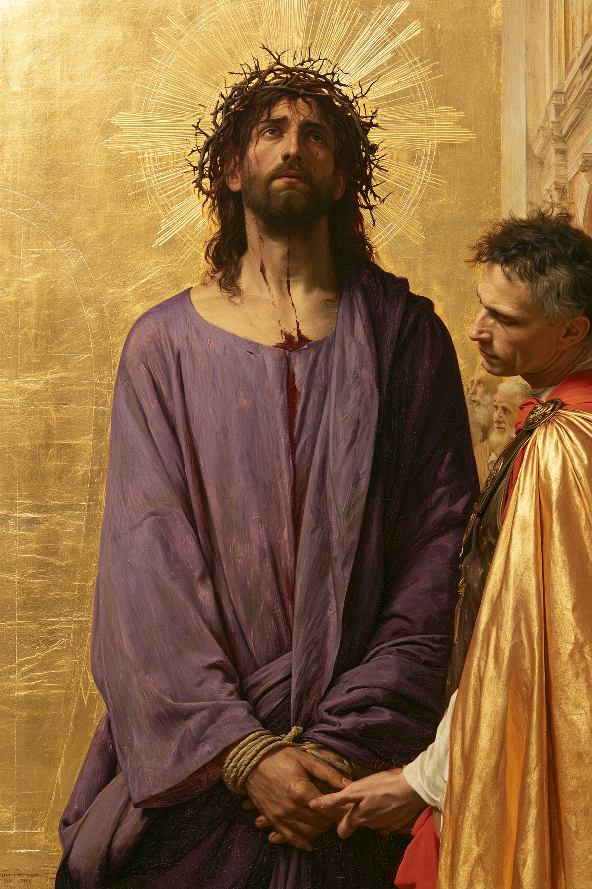 Ecce Homo - Sacred Gold · Portrait n° 14 - Christian art