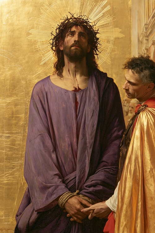 Ecce Homo - Sacred Gold · Portrait n° 14 - Christian art