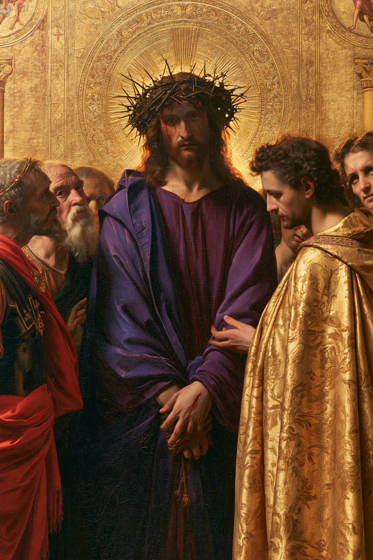Ecce Homo - Sacred Gold · Portrait n° 15 - Christian art