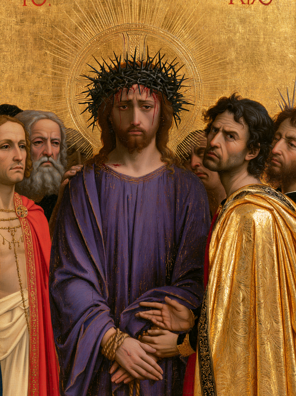Ecce Homo - Sacred Gold · Portrait n° 17 - Christian art