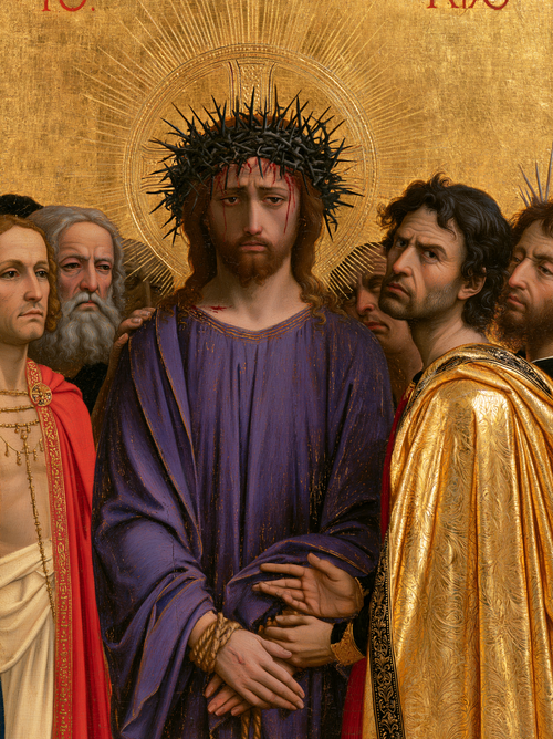 Ecce Homo - Sacred Gold · Portrait n° 17 - Christian art