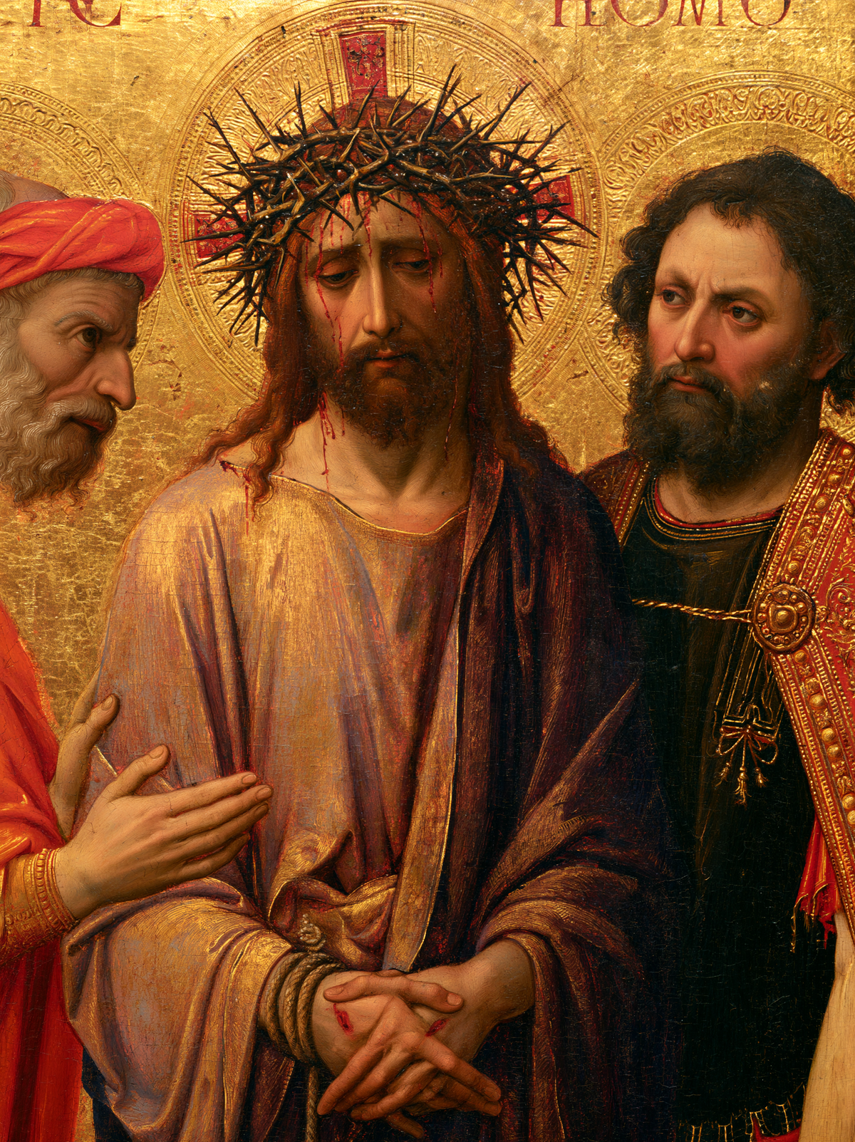 Ecce Homo - Sacred Gold · Portrait n° 18 - Christian art