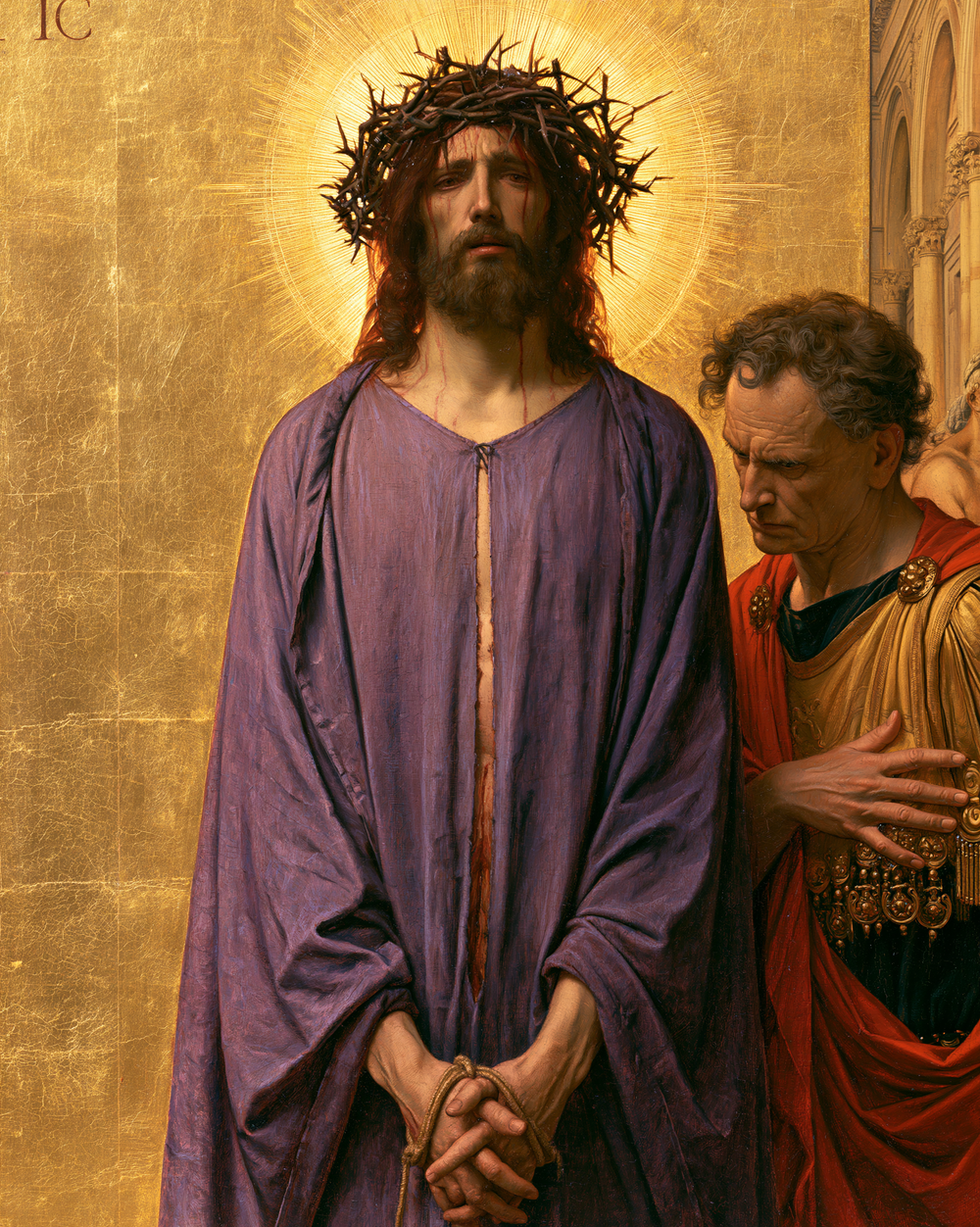 Ecce Homo - Sacred Gold · Portrait n° 20 - Christian art