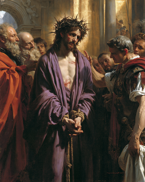 Ecce Homo - Sacred Gold · Portrait n° 21 - Christian art
