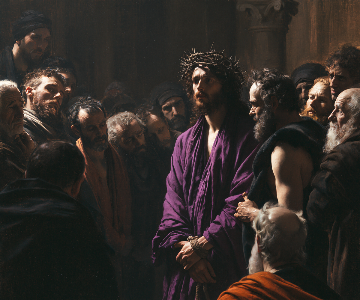 Ecce Homo - Sacred silence · Landscape n° 3 - Christian art