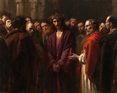 Ecce Homo - Sacred silence · Landscape n° 6 - Christian art