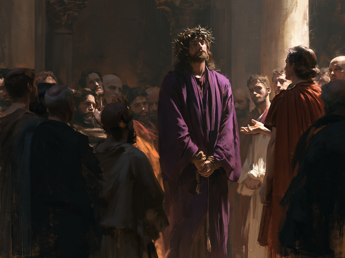 Ecce Homo - Sacred silence · Landscape n° 9 - Christian art