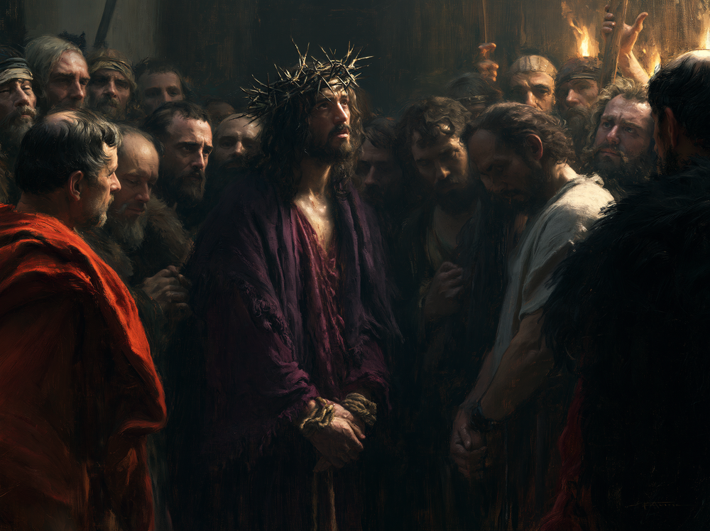 Ecce Homo - Sacred silence · Landscape n° 10 - Christian art