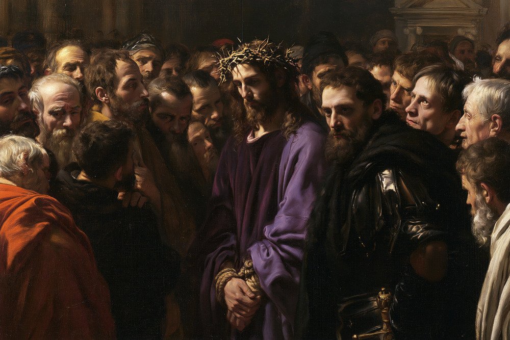 Ecce Homo - Sacred silence · Landscape n° 11 - Christian art