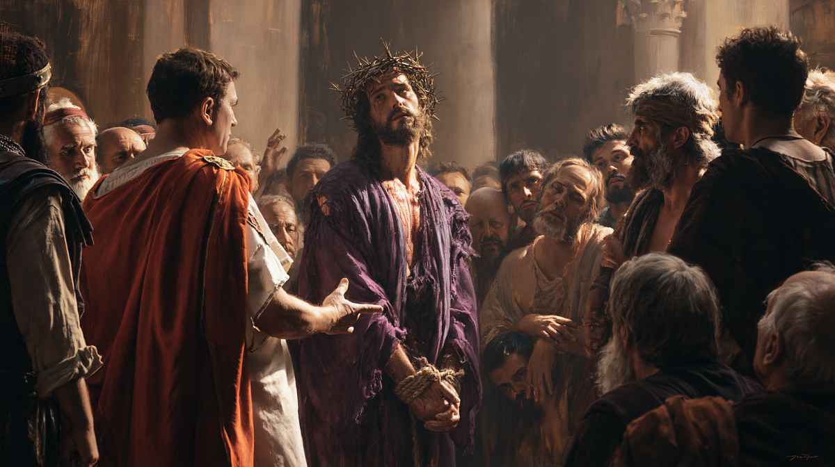 Ecce Homo - Sacred silence · Landscape n° 14 - Christian art