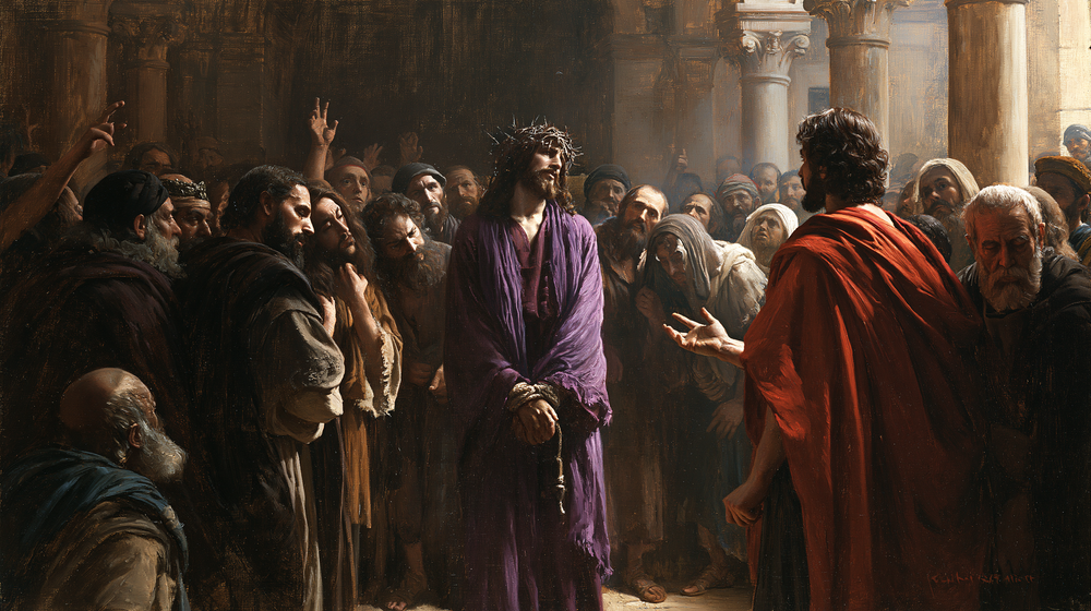 Ecce Homo - Sacred silence · Landscape n° 15 - Christian art