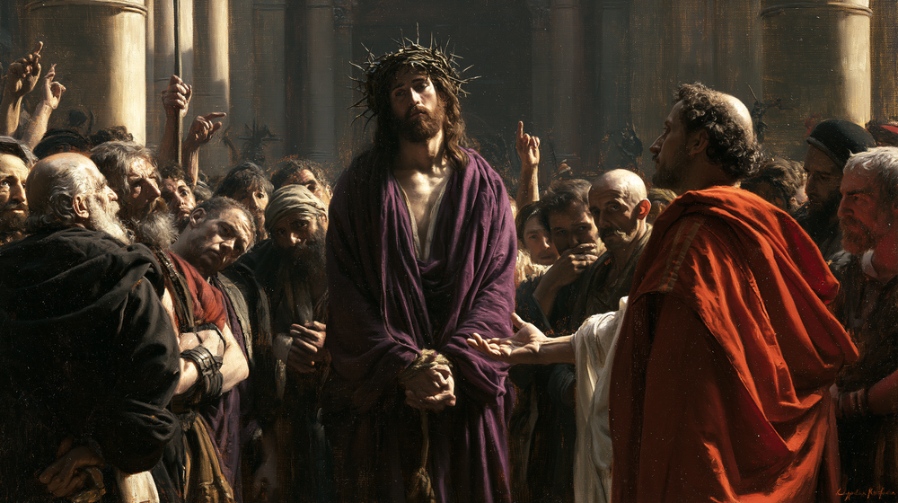 Ecce Homo - Sacred silence · Landscape n° 17 - Christian art