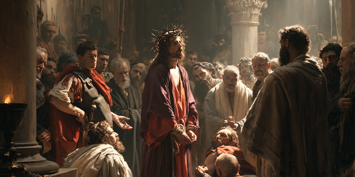 Ecce Homo — The Low Flame and the Lit Face