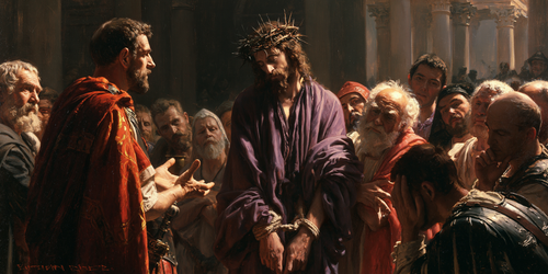 Ecce Homo - Sacred silence · Landscape n° 21 - Christian art