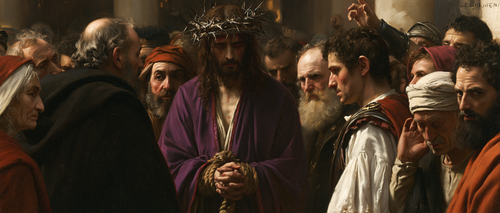 Ecce Homo - Sacred silence · Landscape n° 24 - Christian art