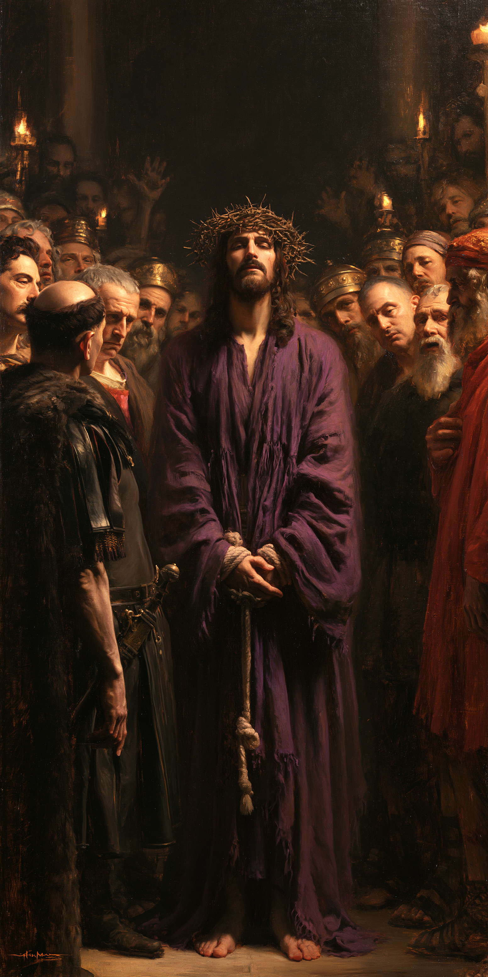 Ecce Homo - Sacred silence · Portrait n° 1