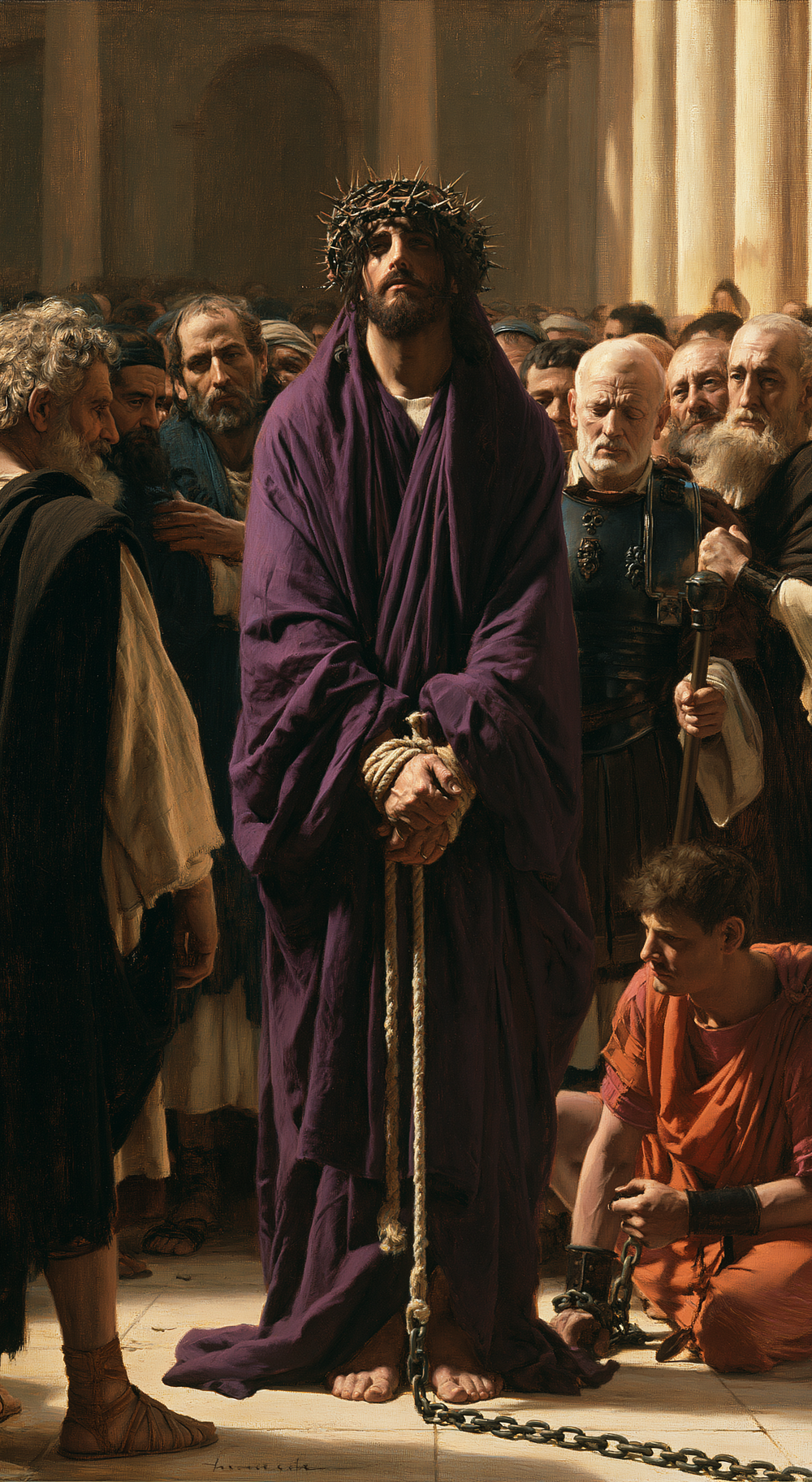 Ecce Homo - Sacred silence · Portrait n° 5 - Christian art