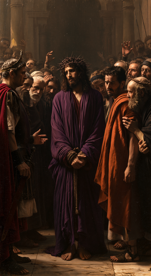 Ecce Homo - Sacred silence · Portrait n° 6 - Christian art