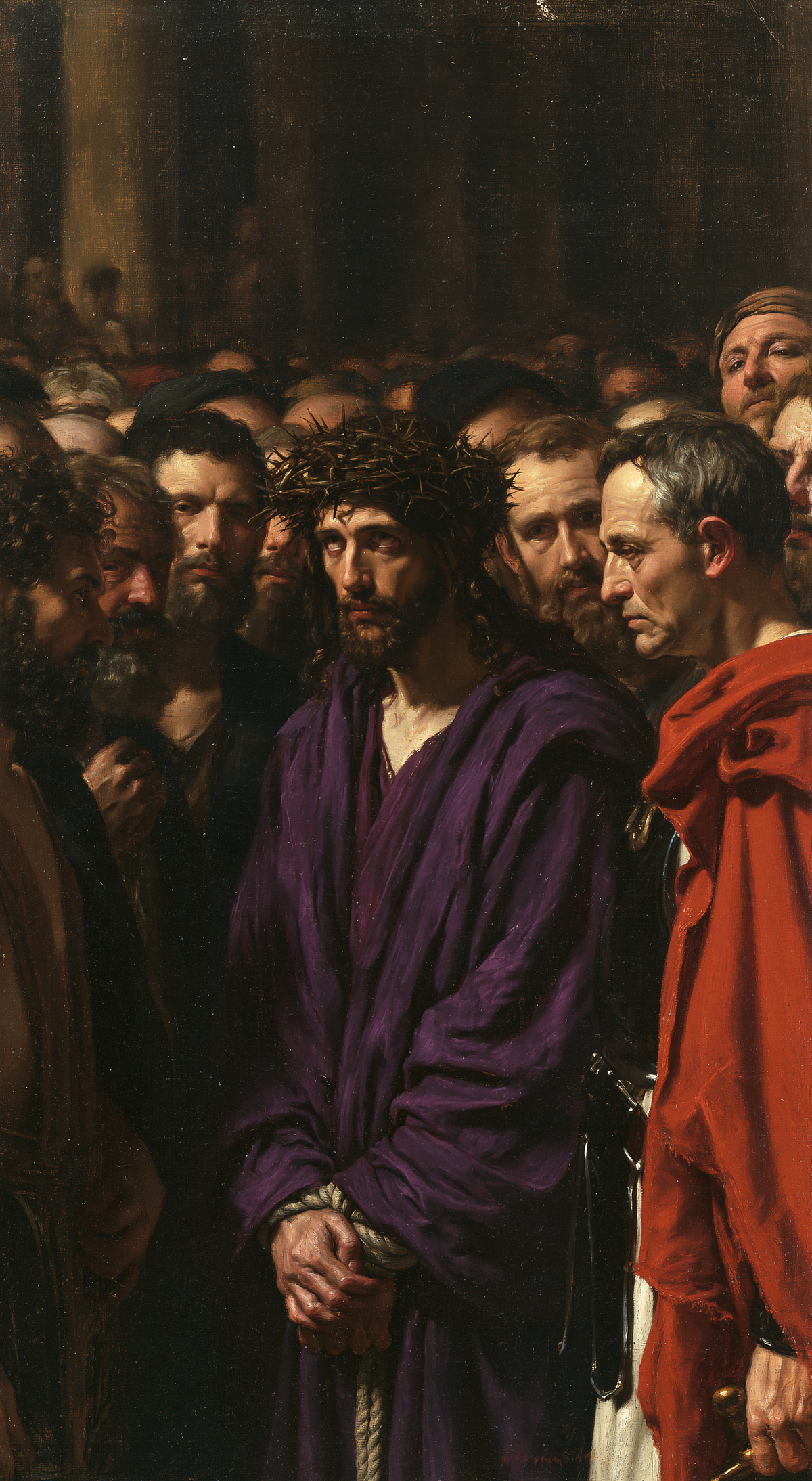 Ecce Homo - Sacred silence · Portrait n° 8 - Christian art