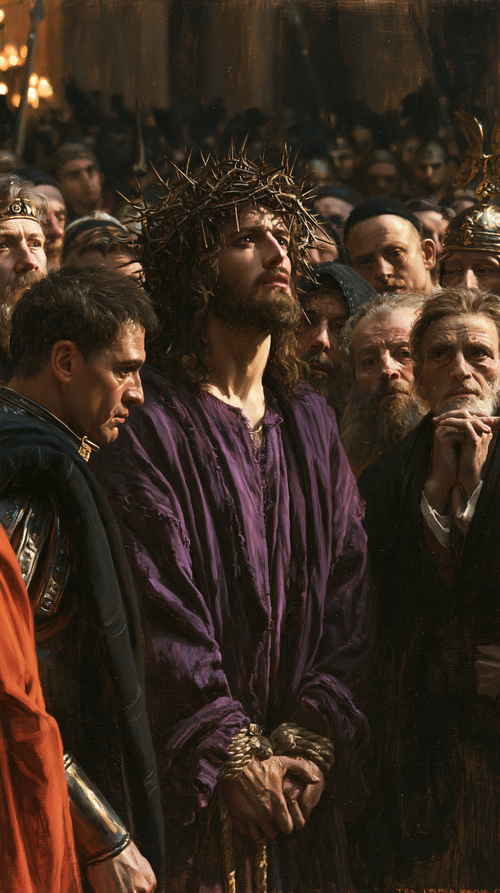 Ecce Homo - Sacred silence · Portrait n° 9 - Christian art