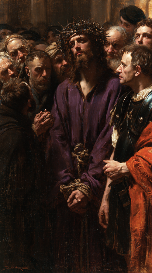 Ecce Homo - Sacred silence · Portrait n° 10 - Christian art