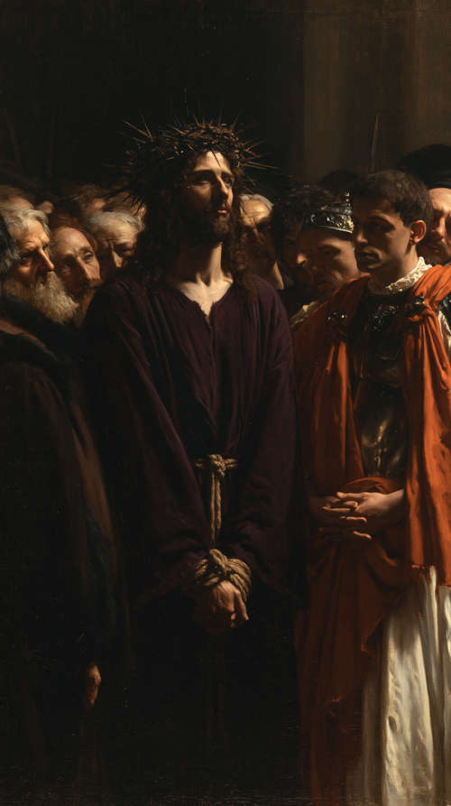 Ecce Homo - Sacred silence · Portrait n° 11 - Christian art