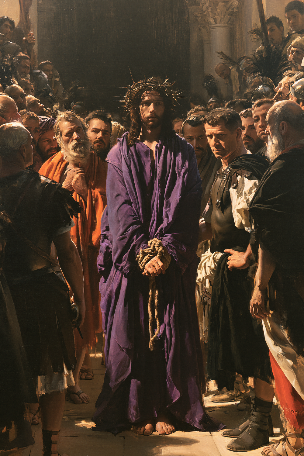 Ecce Homo - Sacred silence · Portrait n° 13 - Christian art