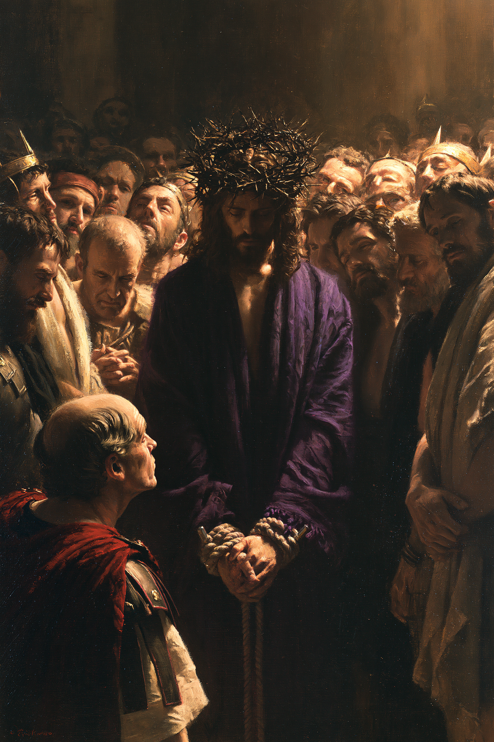 Ecce Homo - Sacred silence · Portrait n° 14 - Christian art