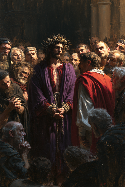Ecce Homo - Sacred silence · Portrait n° 15 - Christian art