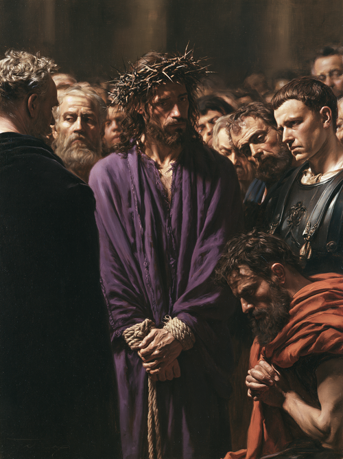 Ecce Homo - Sacred silence · Portrait n° 16 - Christian art
