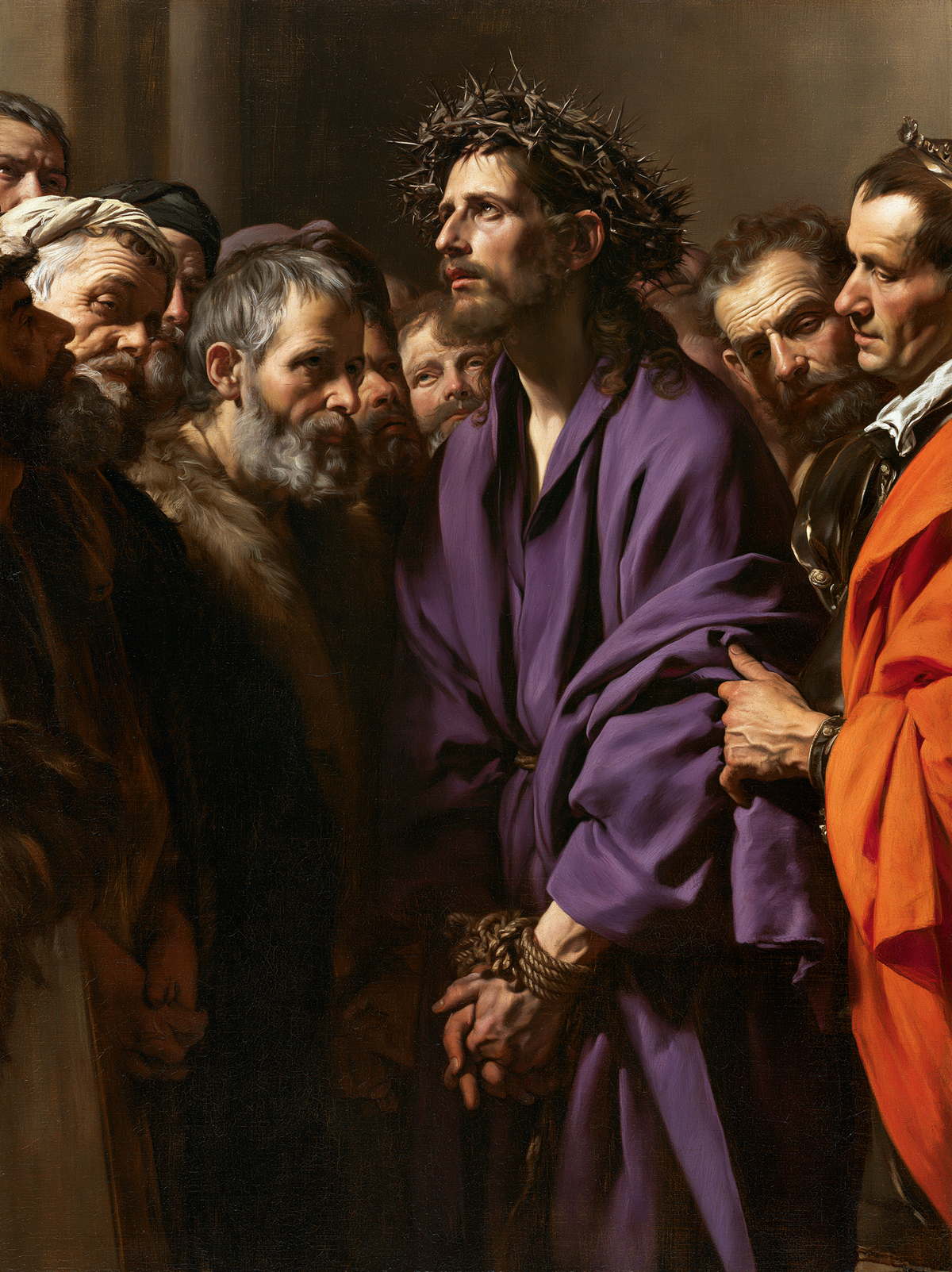 Ecce Homo - Sacred silence · Portrait n° 17 - Christian art