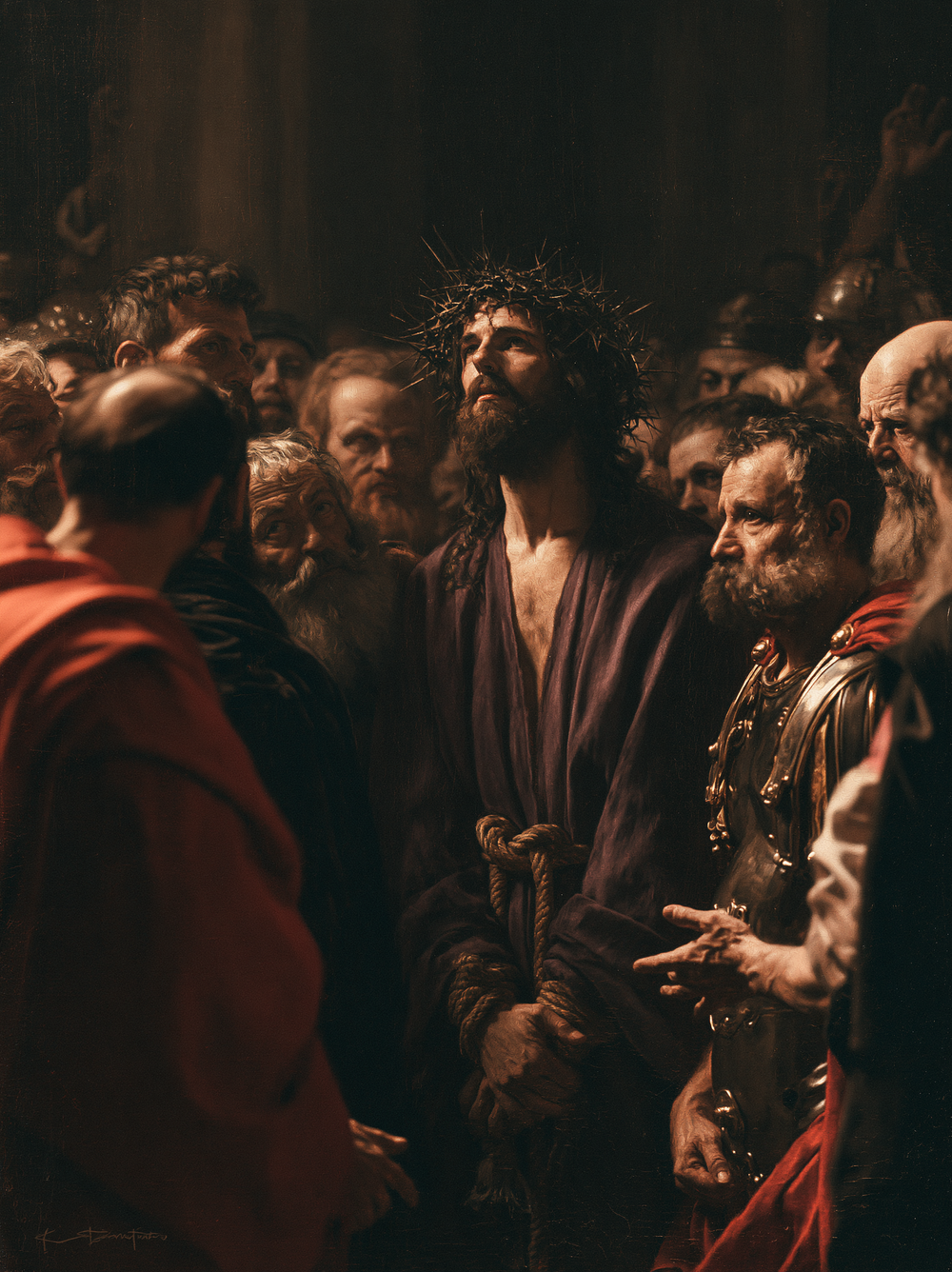 Ecce Homo - Sacred silence · Portrait n° 18 - Christian art
