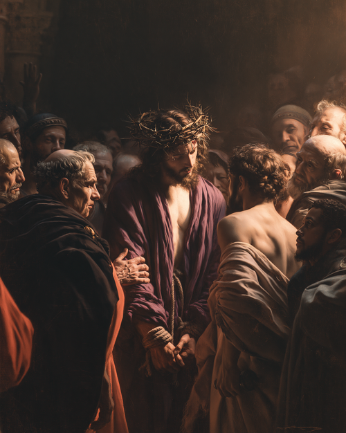 Ecce Homo - Sacred silence · Portrait n° 20 - Christian art