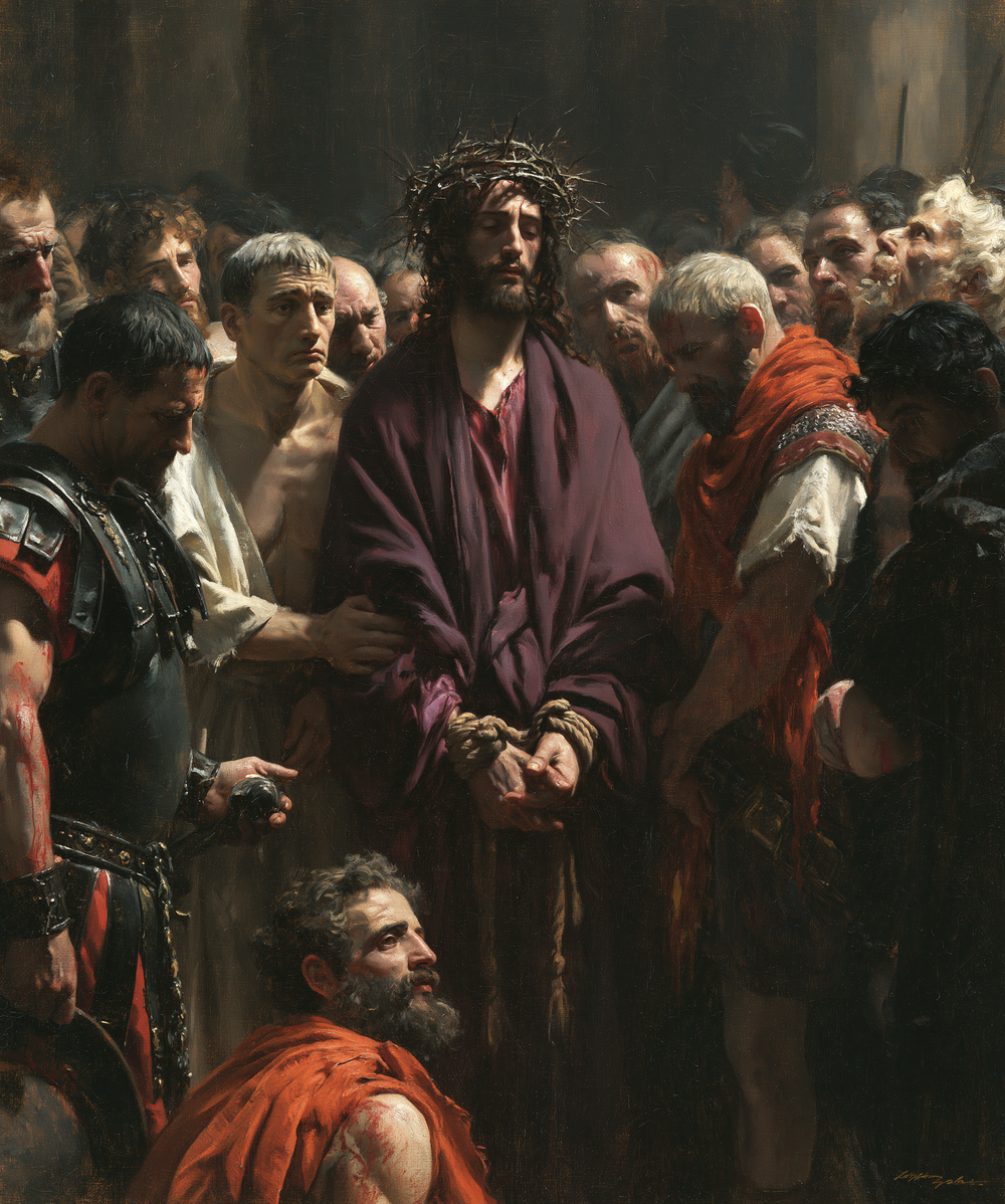 Ecce Homo - Sacred silence · Portrait n° 24 - Christian art