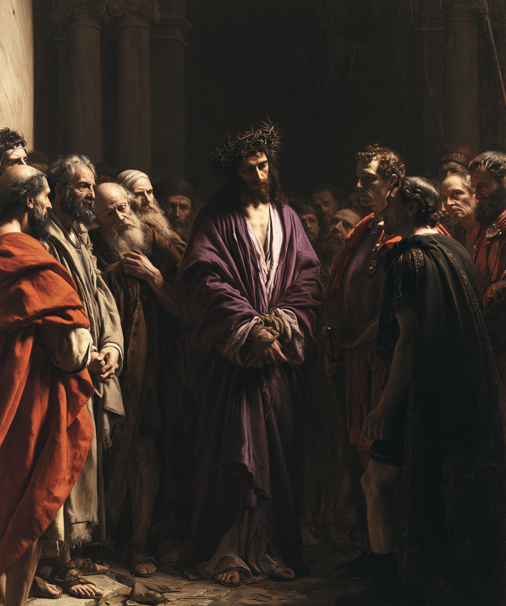 Ecce Homo - Sacred silence · Portrait n° 26 - Christian art