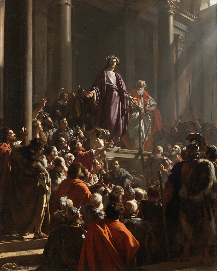 Ecce Homo - Sacred monumental view · Portrait n° 17
